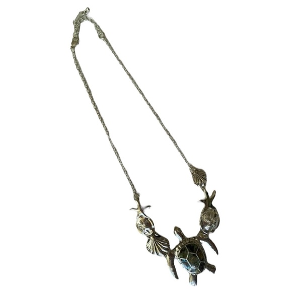 Silver Turtle necklace - Picture 4 of 4